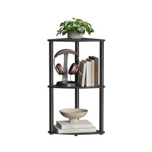 Superfast Toolless Assembly. Corner Shelf Stand