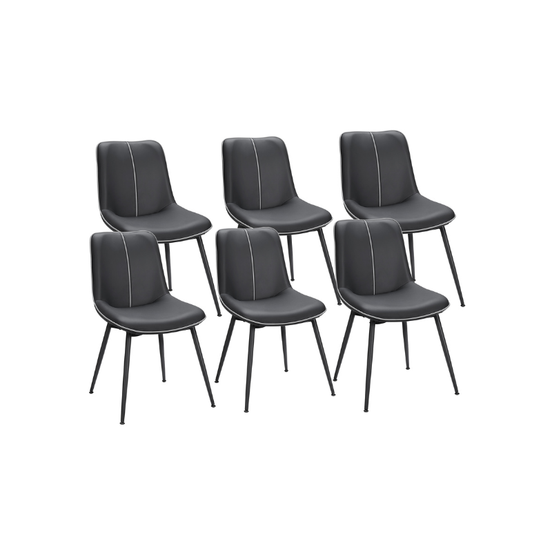 Leather Dining Chairs Set - Image 8