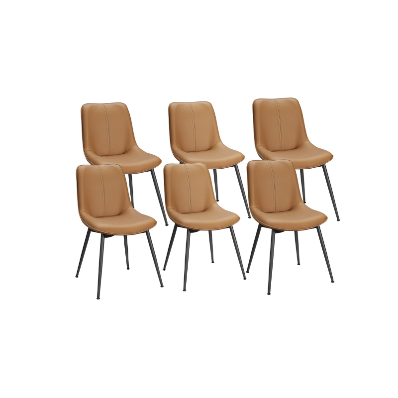 Leather Dining Chairs Set - Image 7