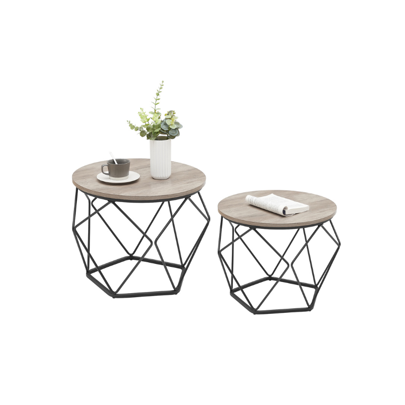 Set of 2 Small Coffee Table - Image 2