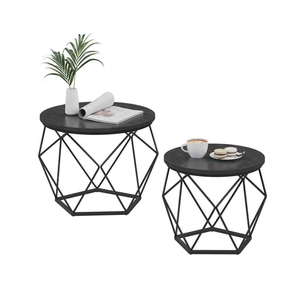 Set of 2 Small Coffee Table - Image 3