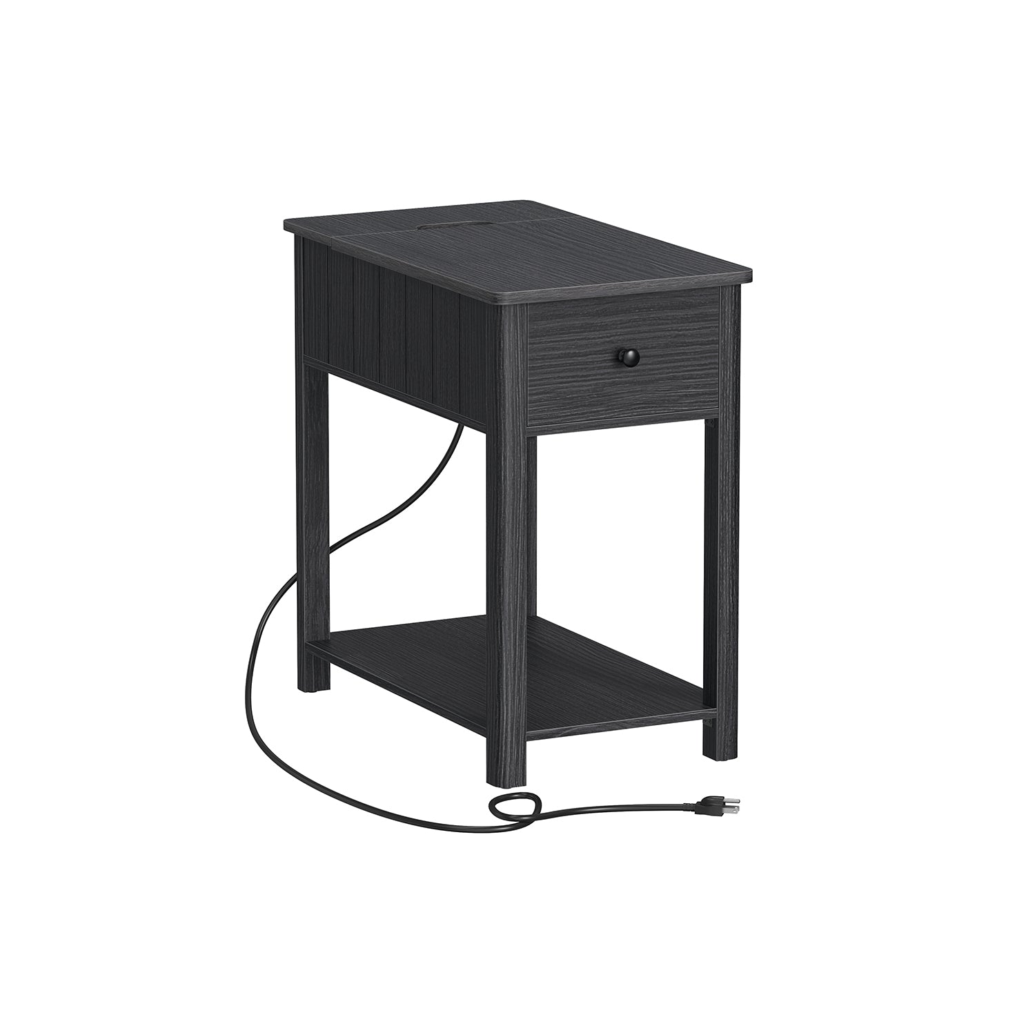 Side Table with Charging Station - Image 2