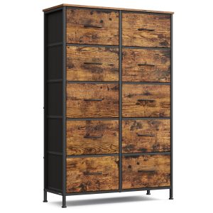 Fabric Storage Organizer with 10 Drawers