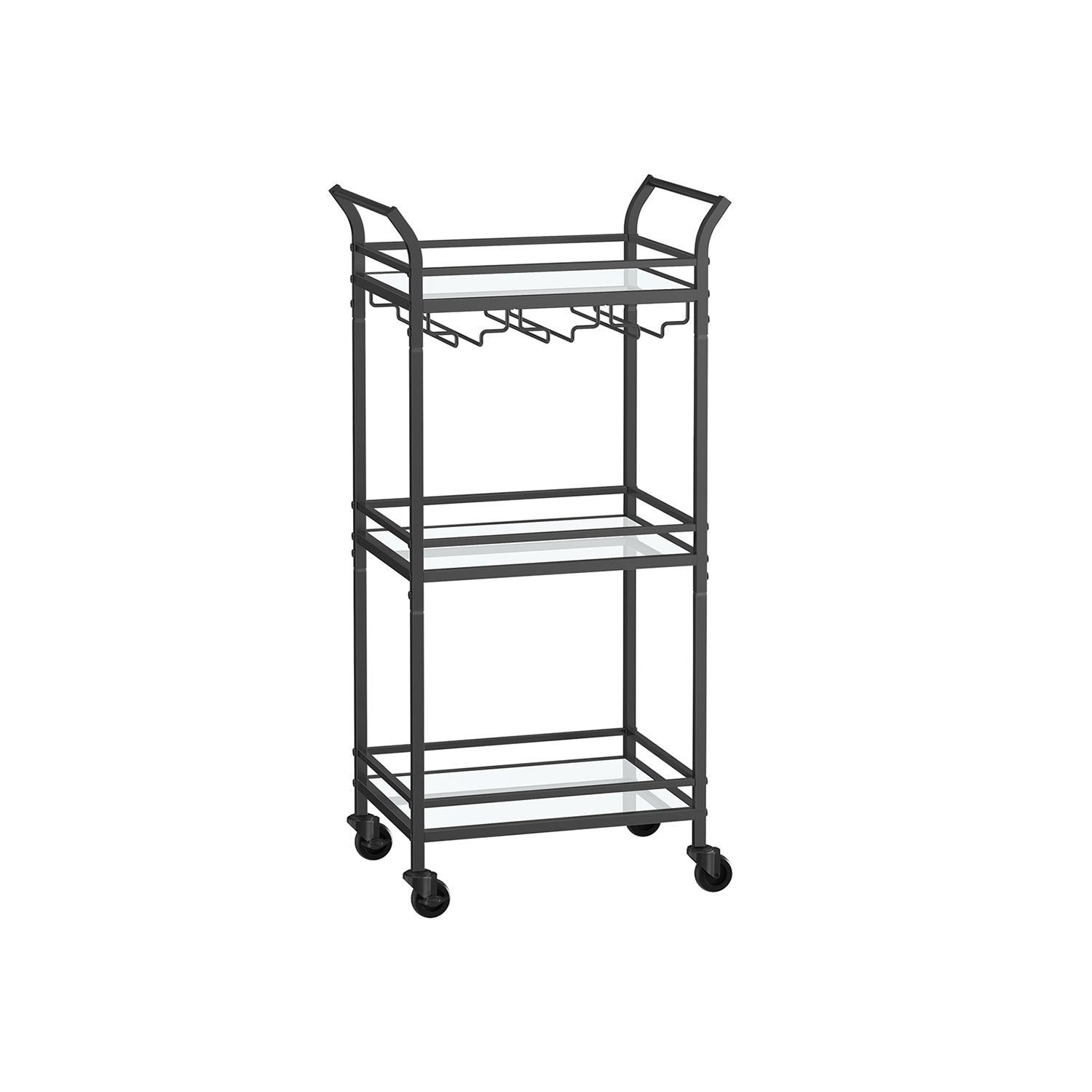 3-Tier Mini Bar Cart - Image 2