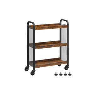 Slim Kitchen Cart for Narrow Spaces