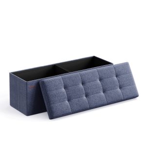 MAZIE Collection - Folding Storage Ottoman Bench