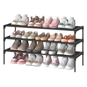 Shoe Rack. Shoe Storage Organizer. Space-Saving