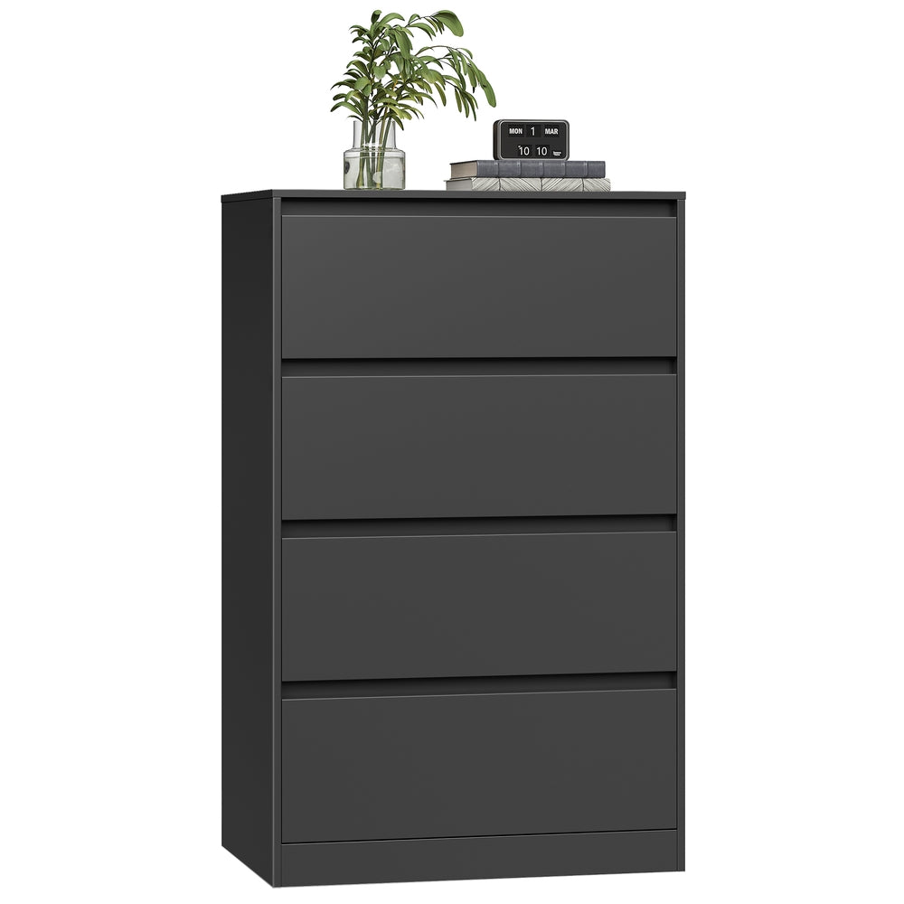 Kailyn Collection - 4-Drawer Dresser for Bedroom. Chest of Drawers. Storage Tower Unit - Image 2