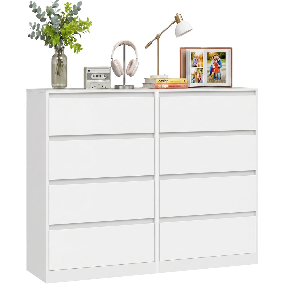 Kailyn Collection - 4-Drawer Dresser for Bedroom. Chest of Drawers. Storage Tower Unit