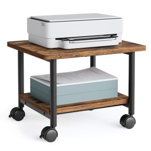 Industrial Under Desk Printer Stand