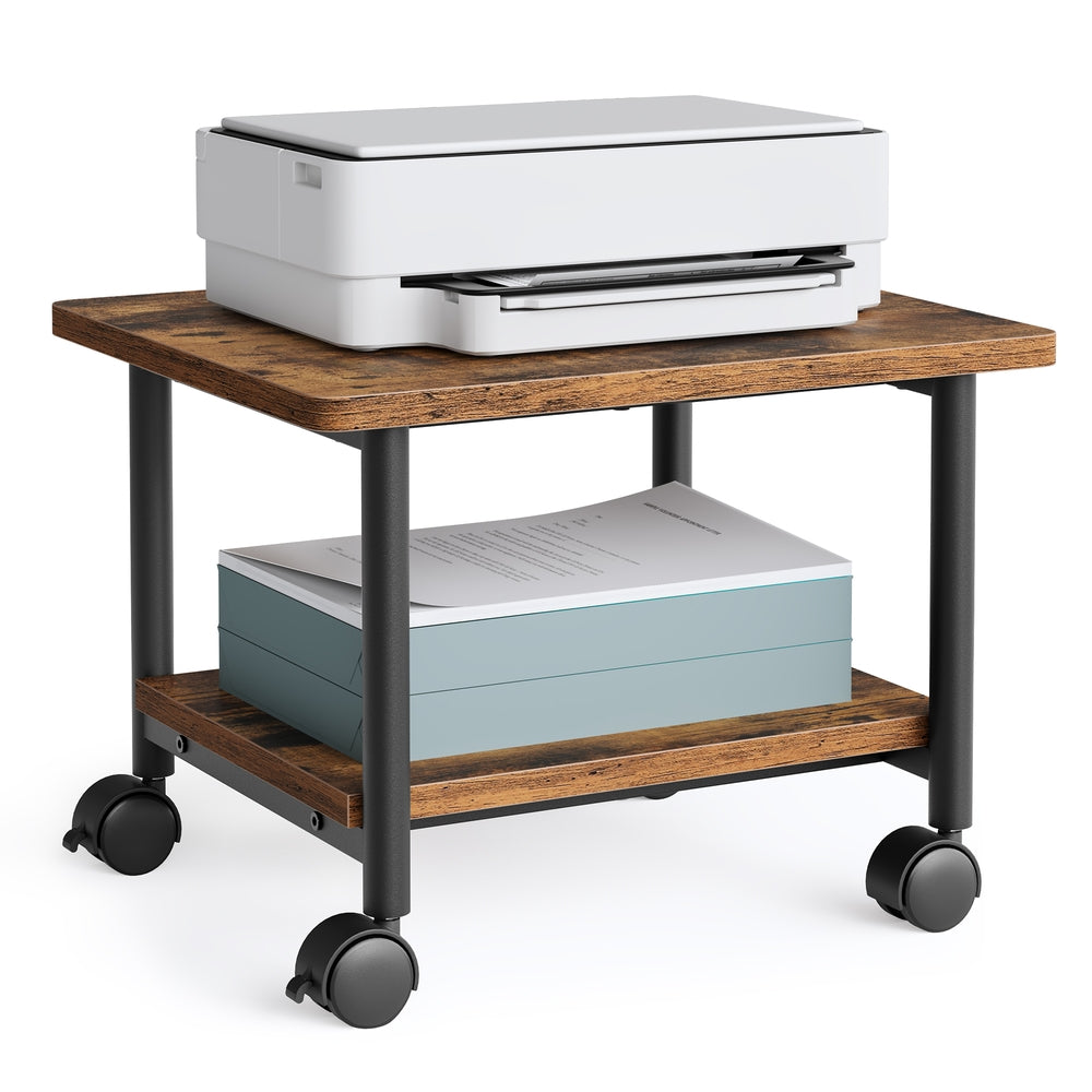Industrial Under Desk Printer Stand
