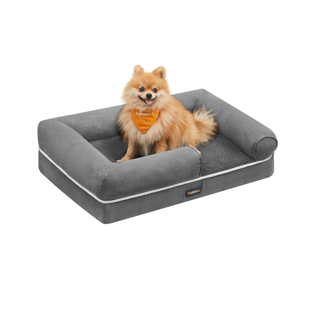 Feandrea Dog Bed. Orthopedic Dog Bed. Medium Dog Bed Waterproof. Removable Washable Cover Dog Sofa with Non-Slip Bottom - Image 2