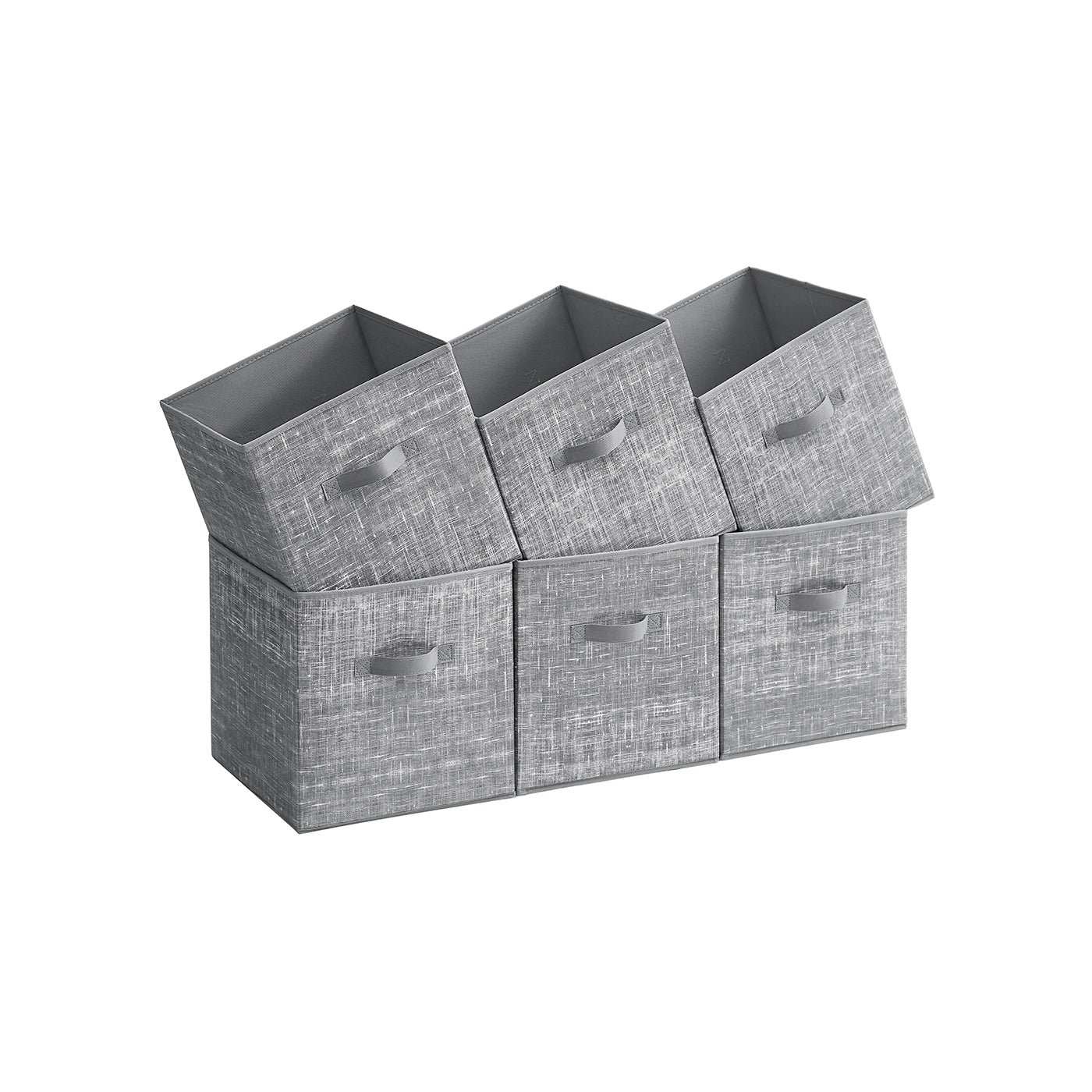 Set of 6 Foldable Storage Cubes - Image 9
