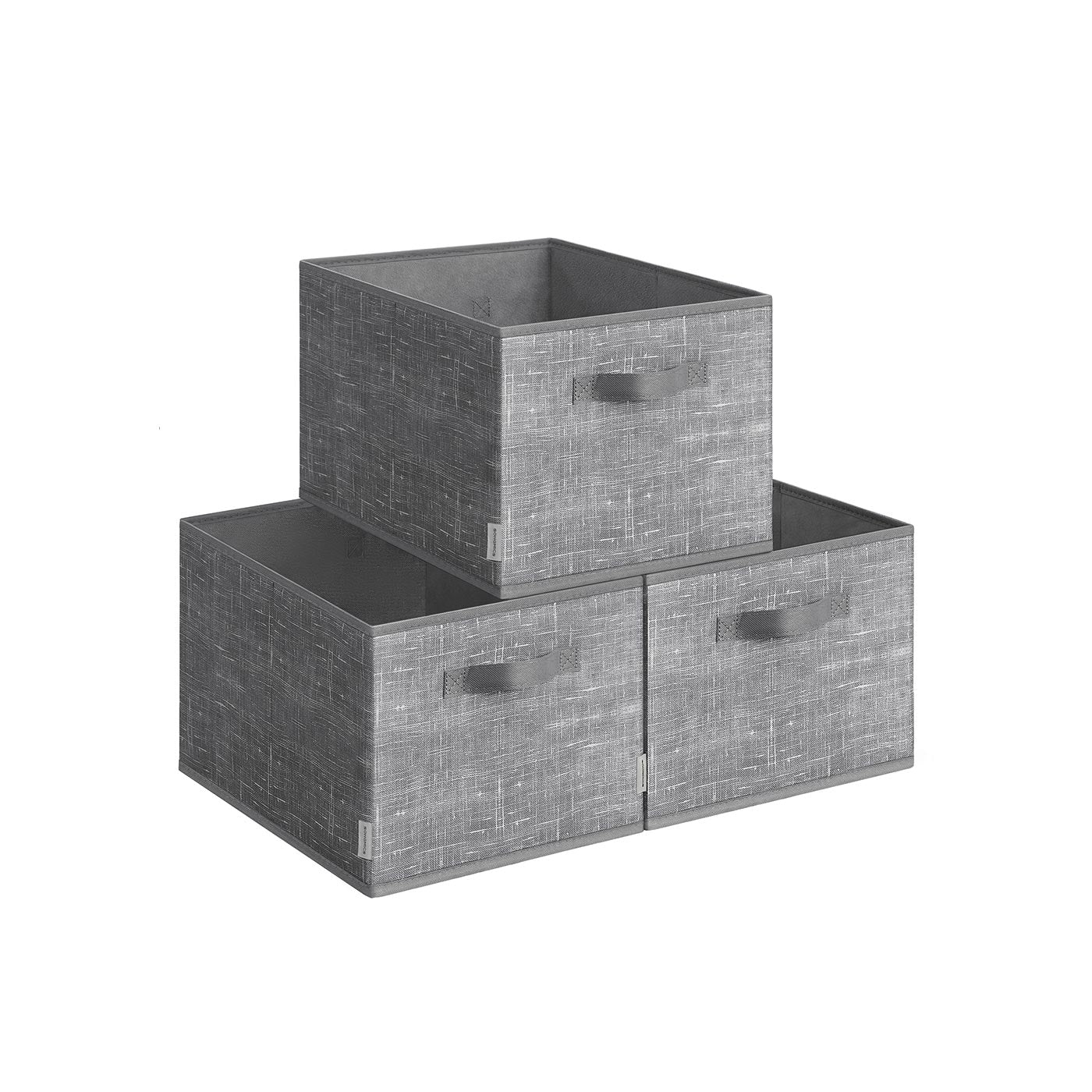 Set of 3 Fabric Storage Bins - Image 6