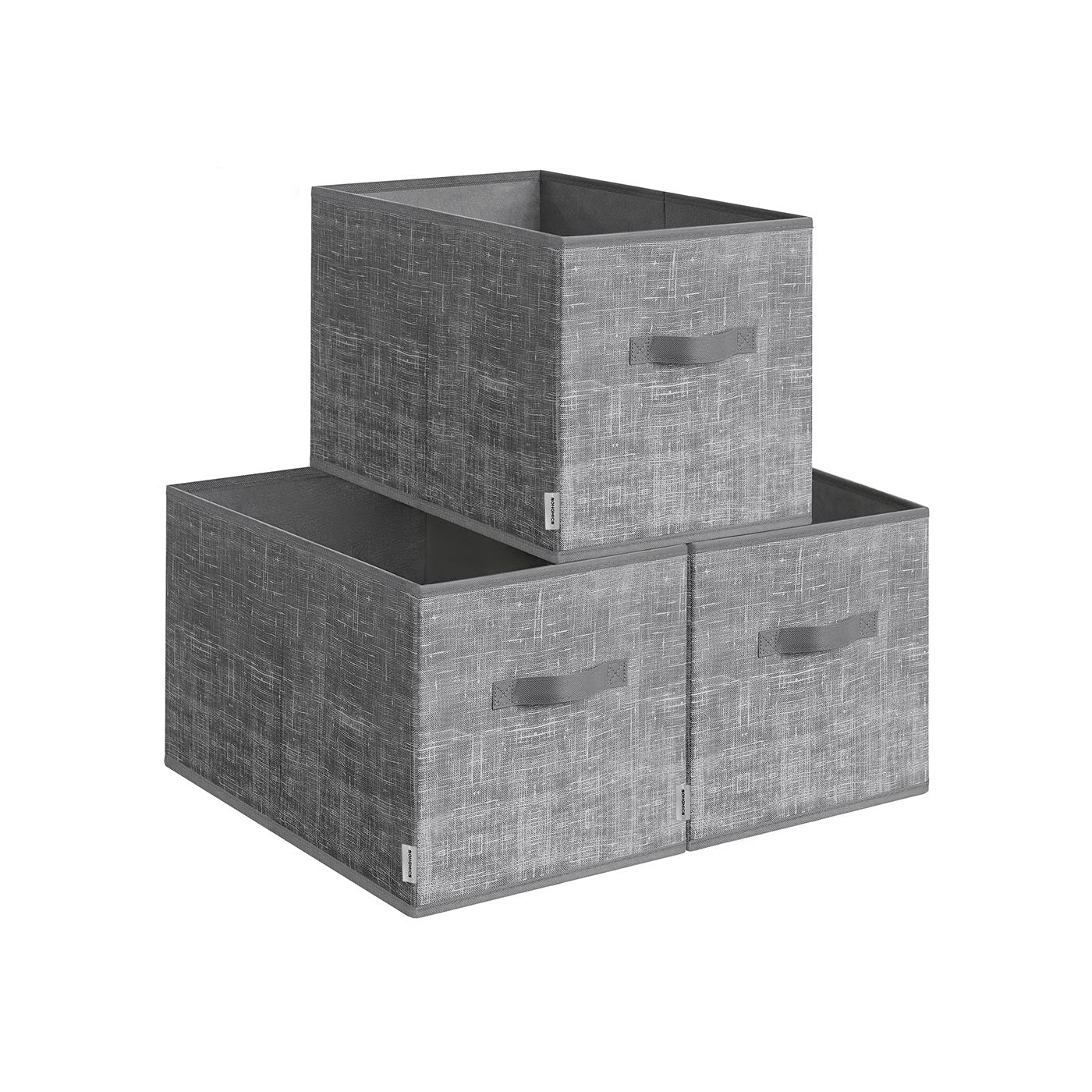 Set of 3 Fabric Storage Bins - Image 9