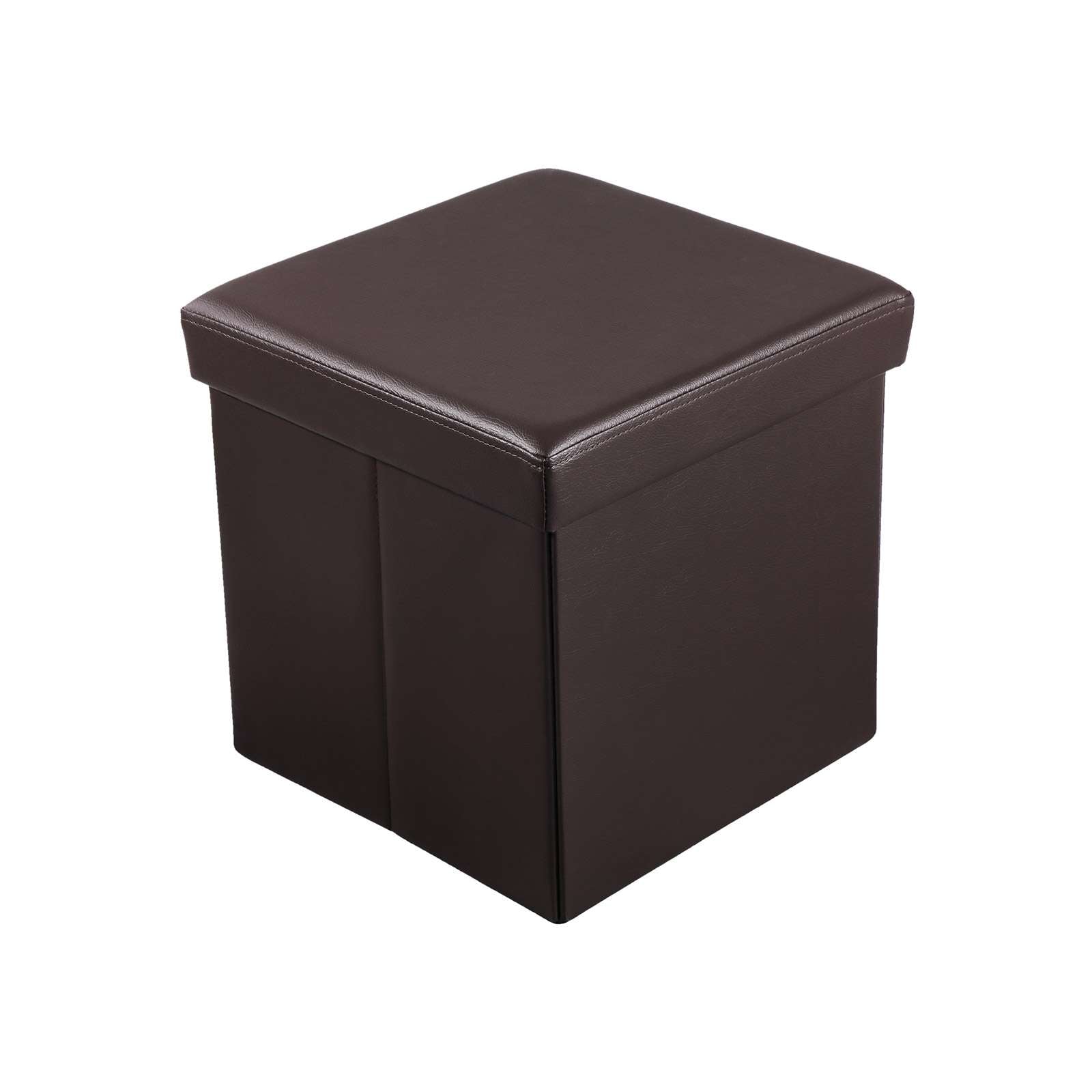 Storage Ottoman Cube. Faux Leather - Image 2