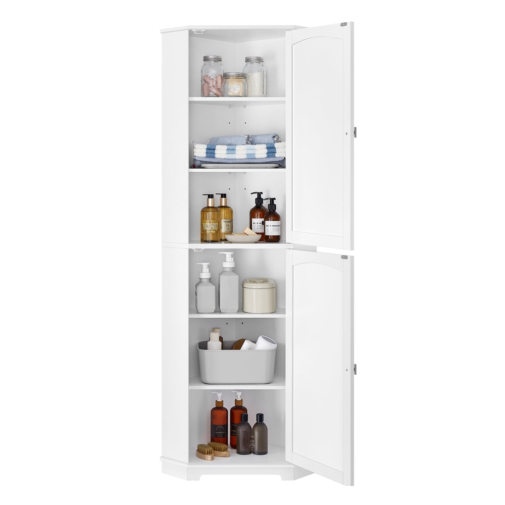 Bathroom Storage Cabinet with 4 Adjustable Shelves