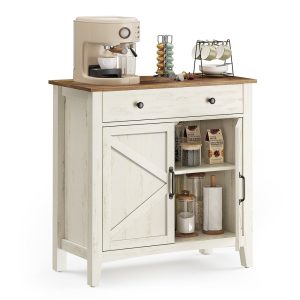Liry Collection - Buffet Cabinet with Storage and Drawer