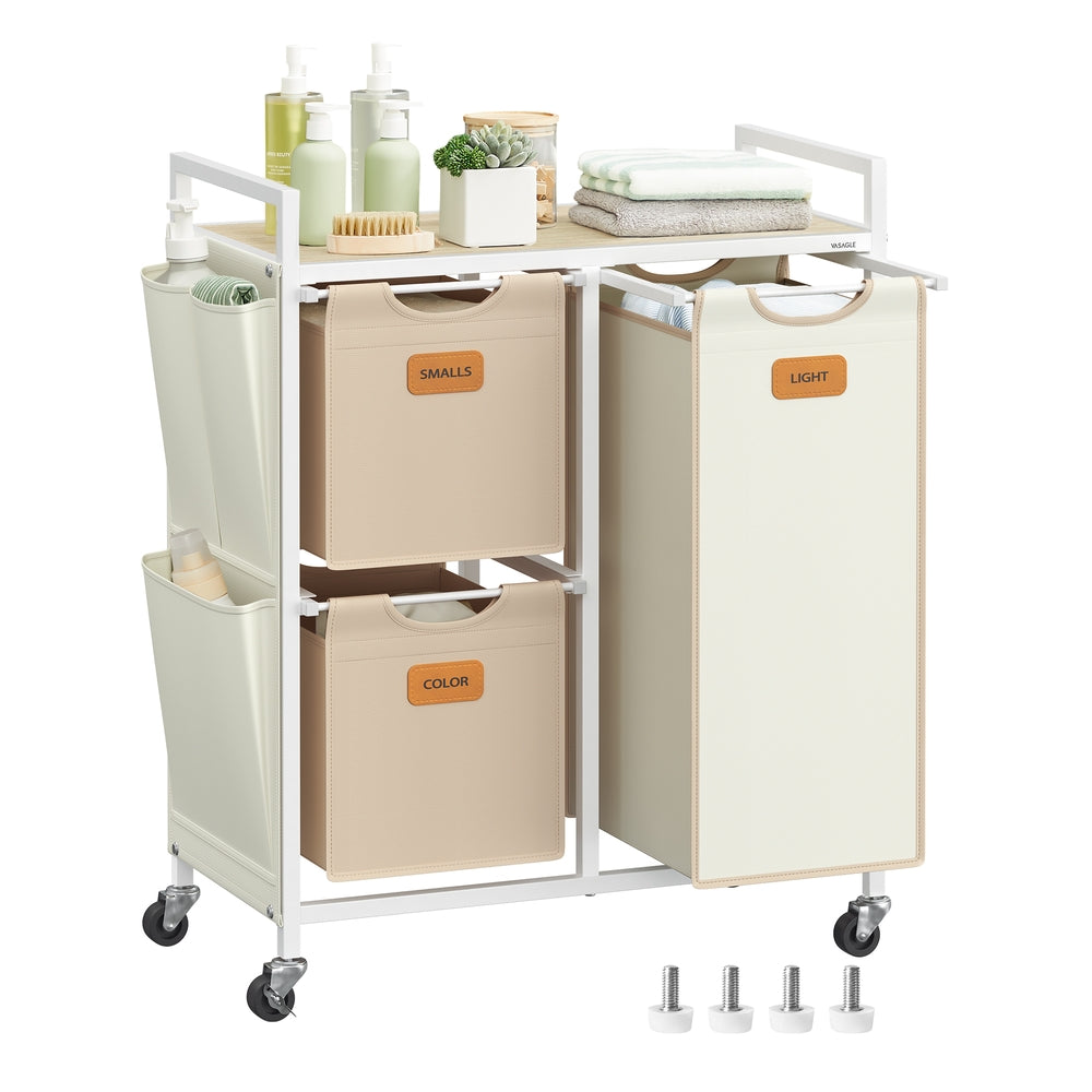 Laundry Hamper with 4 Compartments - Image 2