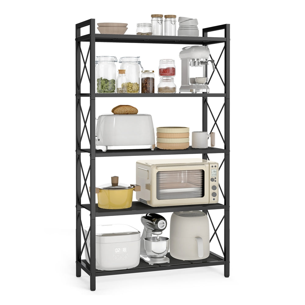 Metal Storage Shelf with X Side Frames - Image 6