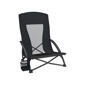 Portable Beach Chair with High Backrest