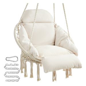Hanging Chair with Thick Cushion