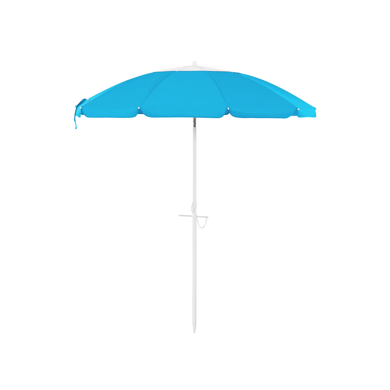 6.5ft Beach Umbrella with Tilt Function - Image 2