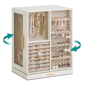 Jewelry Box 360° Rotating. Open Design