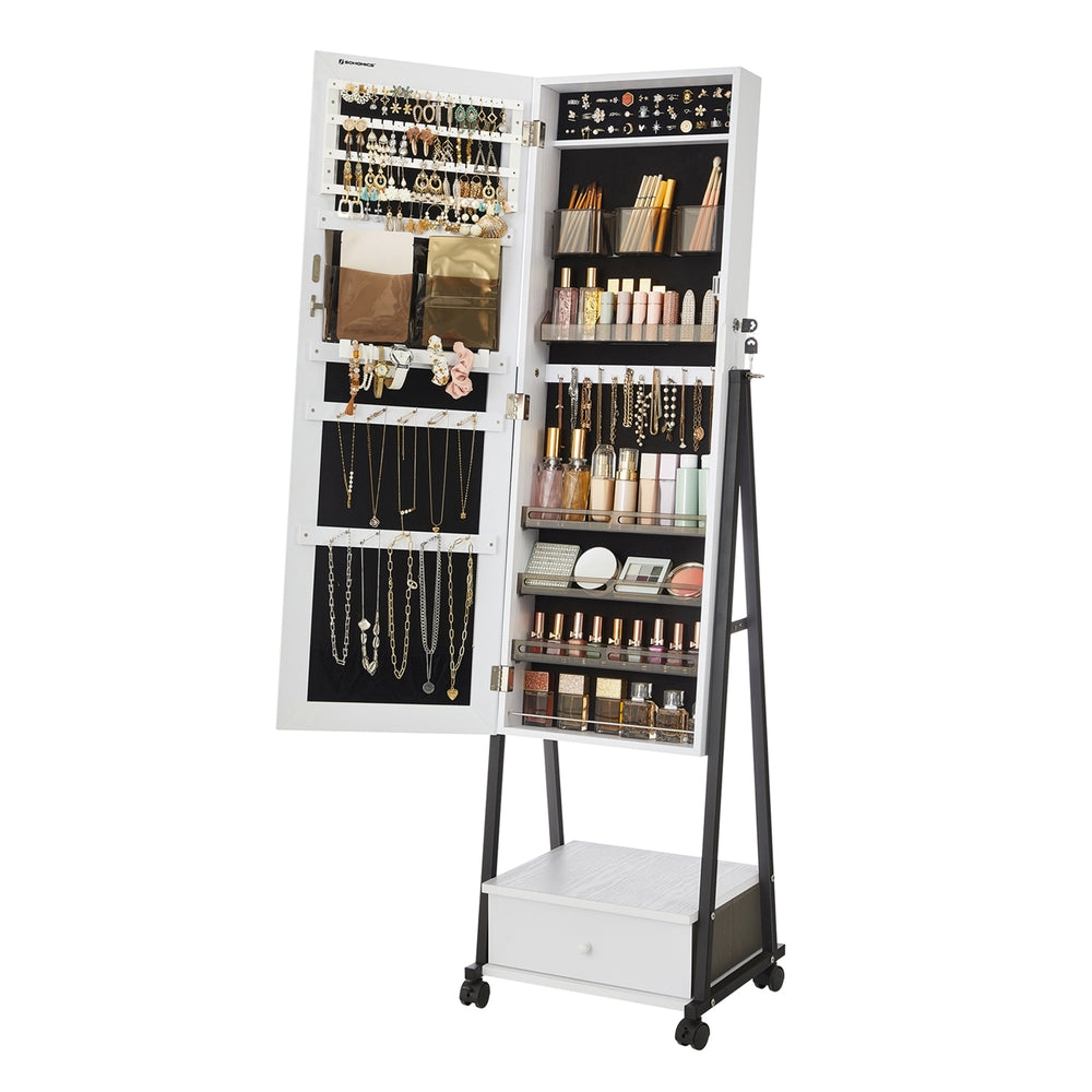 Floor-Standing Jewelry Cabinet Armoire - Image 2