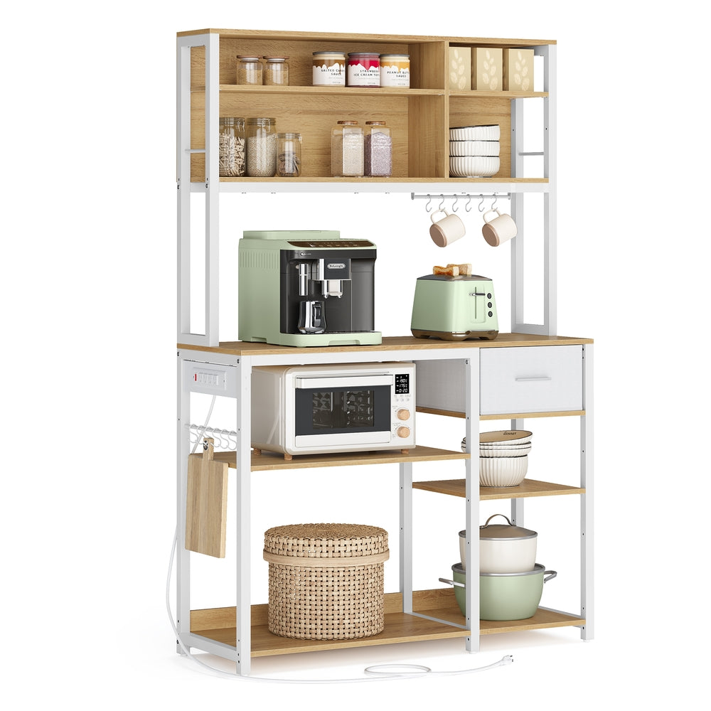 Bakers Rack with Charging Station - Image 4