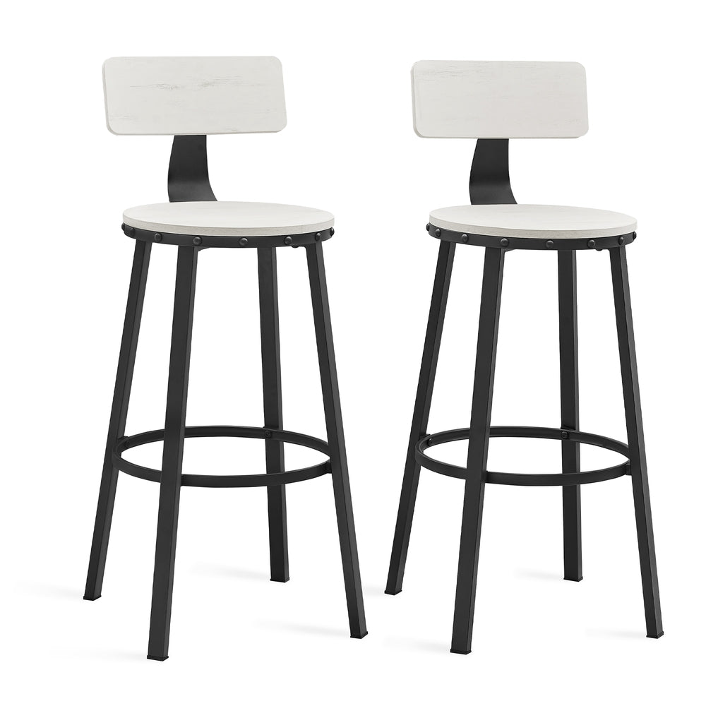 Bar Height Barstools with Back - Image 2
