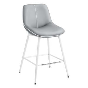 Synthetic Leather Bar Stools with Back