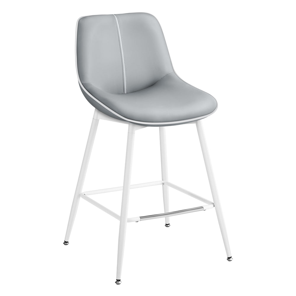 Synthetic Leather Bar Stools with Back