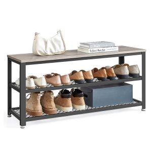 Daxton Collection - 3-Tier Shoe Storage Bench