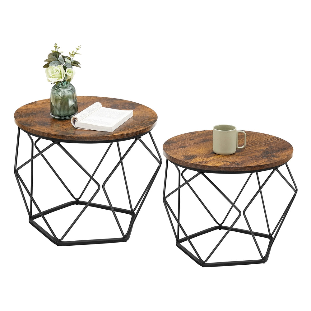 Set of 2 Small Coffee Table - Image 5