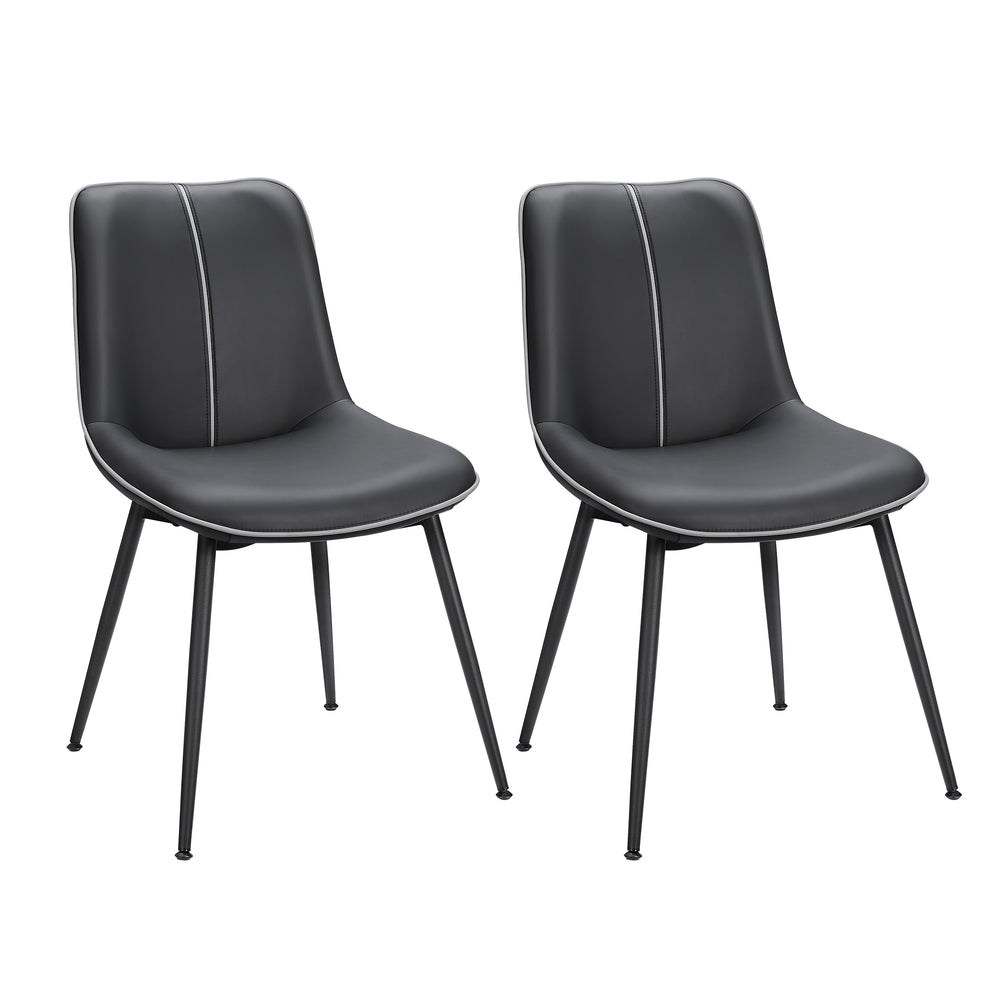 Leather Dining Chairs Set