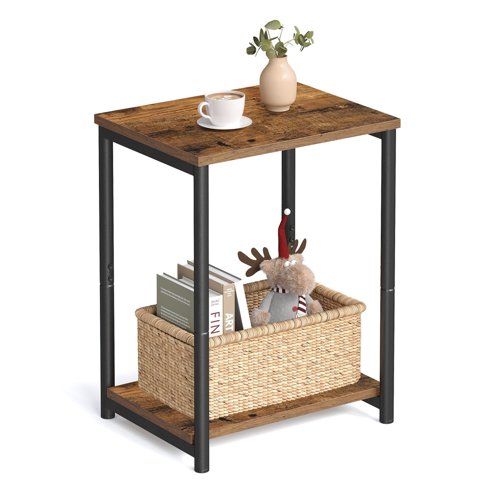 Side Table with Open Storage - Image 6