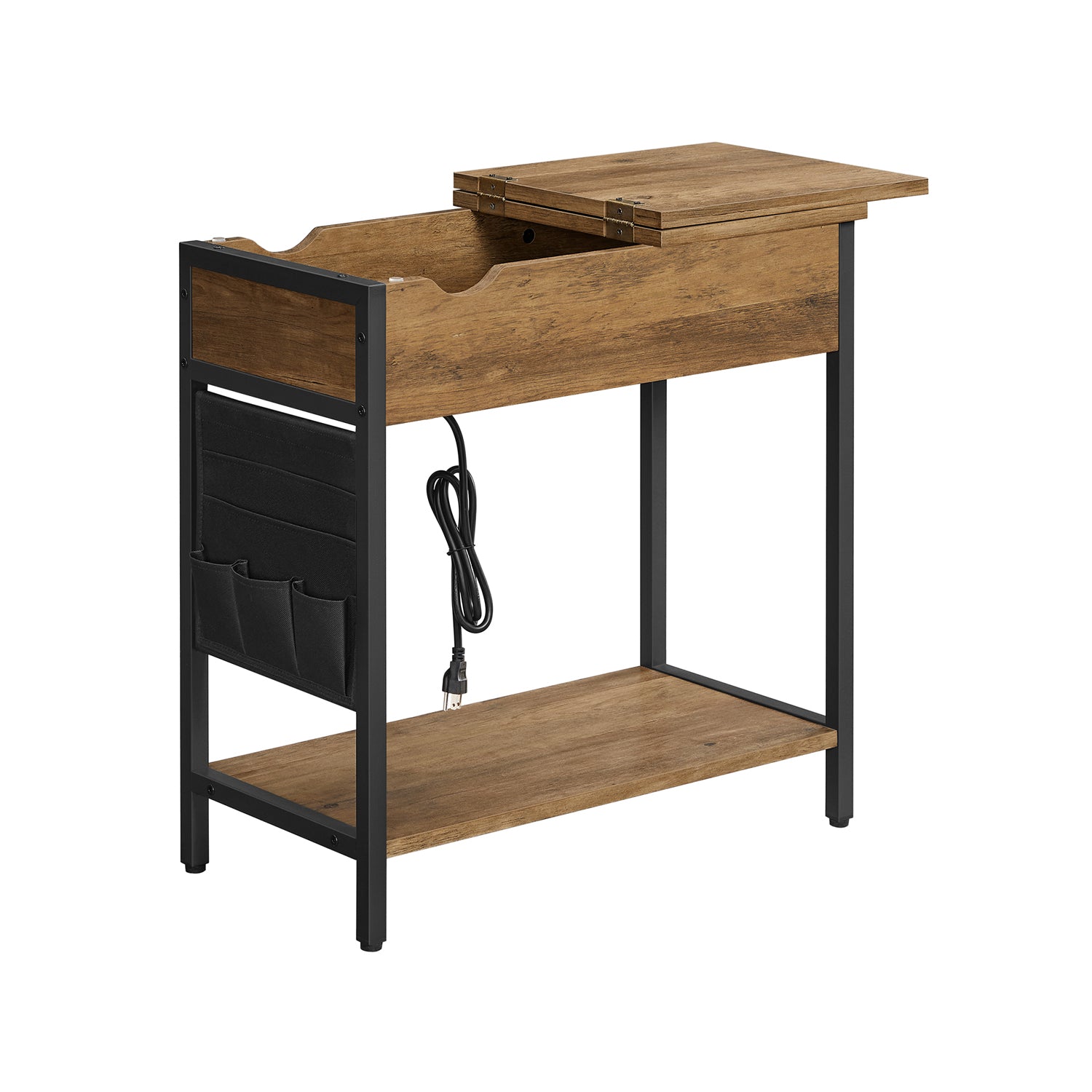 Sofa Side Table with Power Outlet - Image 5