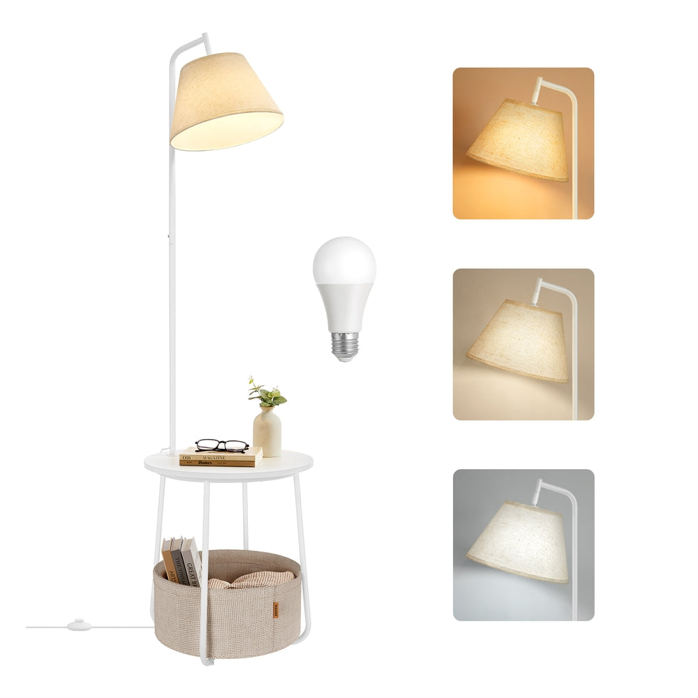Lilea Collection - End Table with Lamp
