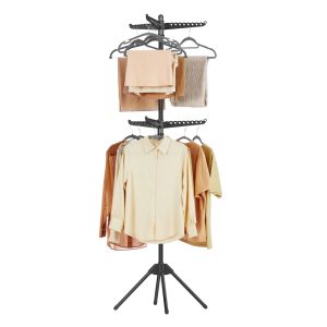 2-Tier Folding Clothes Drying Rack