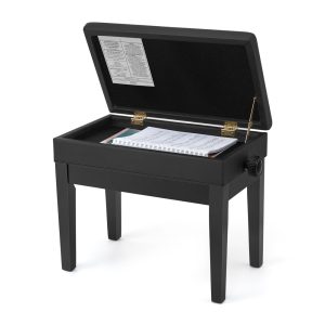 Adjustable Padded Piano Bench