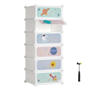 Kids Shoe Rack with Doors