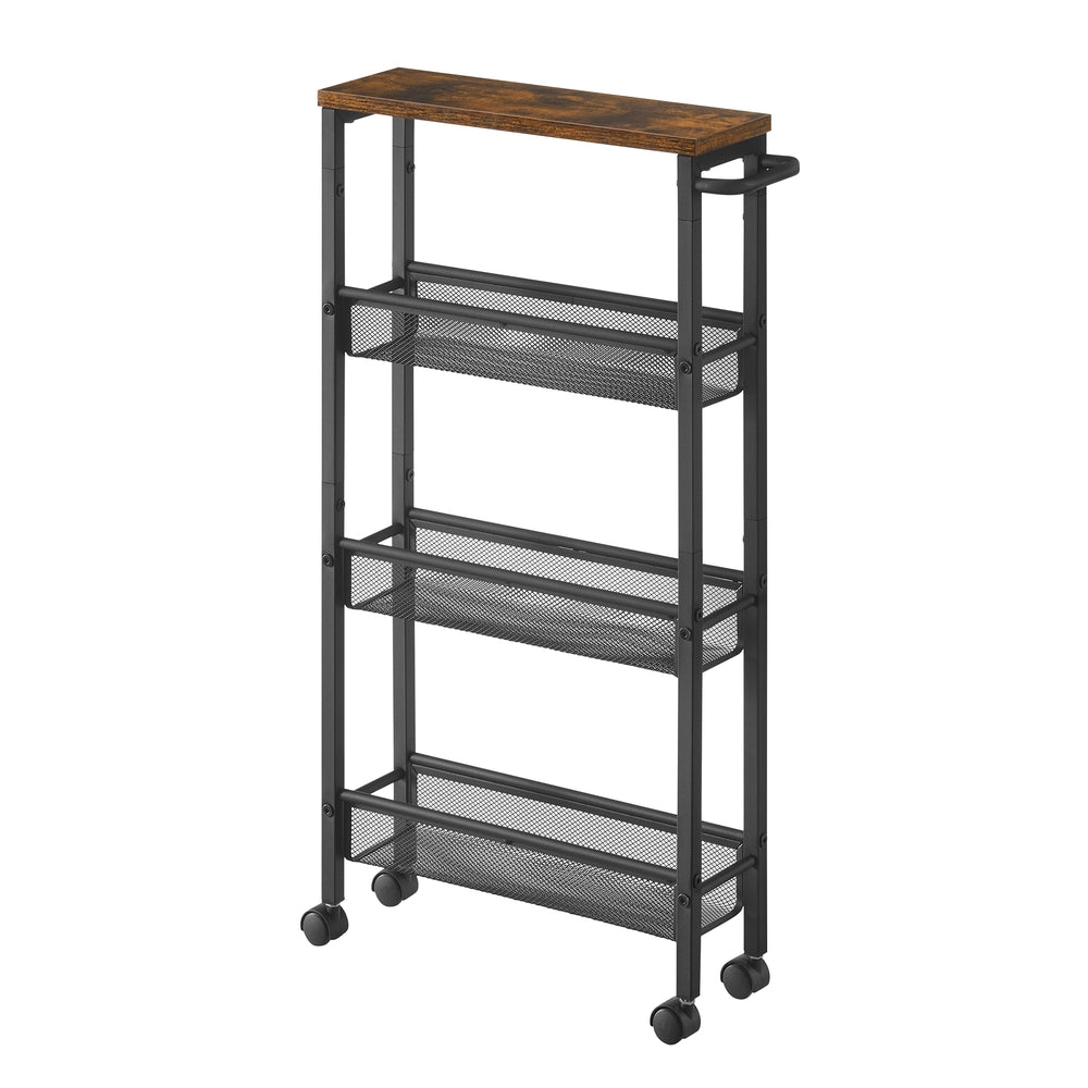 Slim Rolling Cart with Handle
