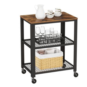 Rustic Kitchen Serving Cart