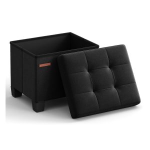Collapsible Cube Storage Ottoman