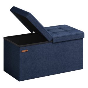MAZIE Collection - Storage Ottoman with Flipping Lid