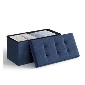 MAZIE Collection - Space-Saving Storage Ottoman Bench