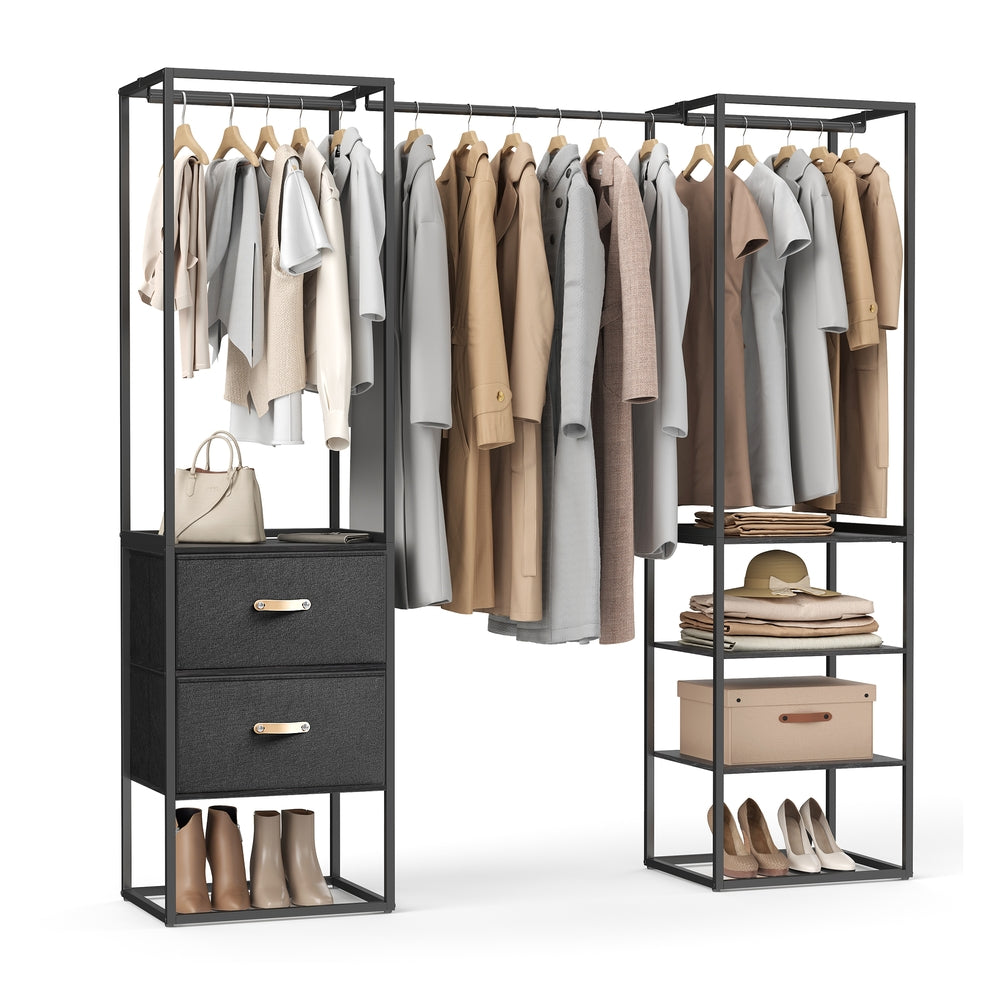 70.9 Wide Freestanding Clothes Rack