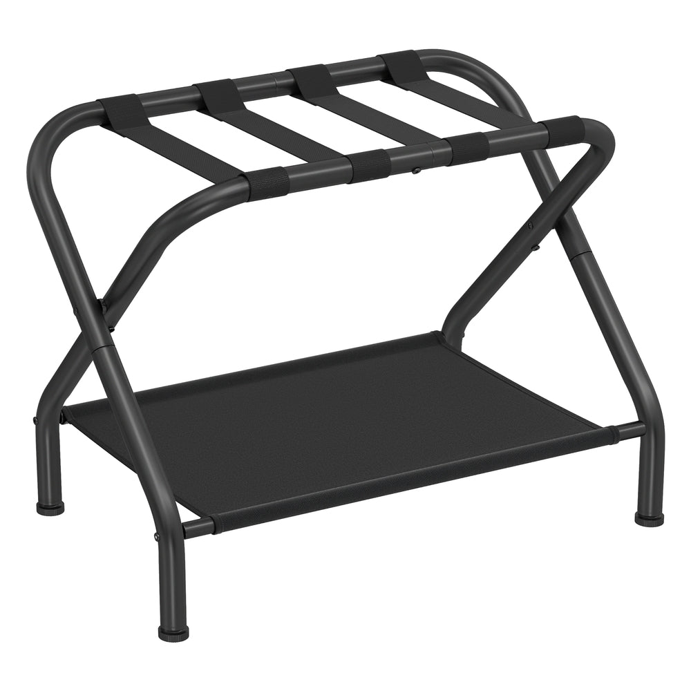 Luggage Racks with Storage Shelf