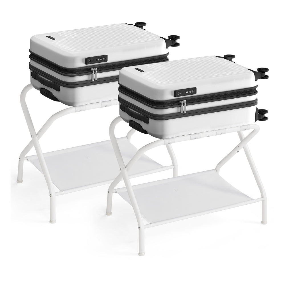 Luggage Racks with Storage Shelf - Image 6